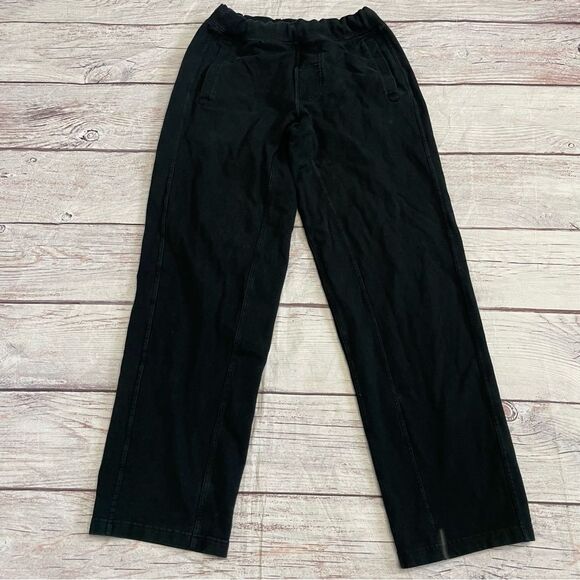 Lululemon Mens Black Drawstring Sweatpants Size Medium - Picture 1 of 8